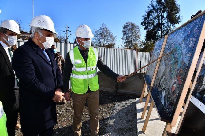 Çömlekçi Kentsel Dönüşüm Projesi’nin 1. Etap Çalışmaları Sürüyor