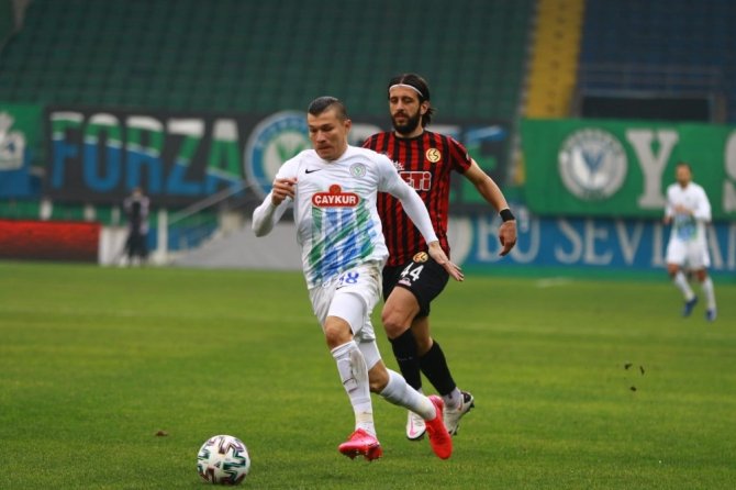 Ziraat Türkiye Kupası: Çaykur Rizespor: 3 - Eskişehirspor: 0 (Maç Sonucu)