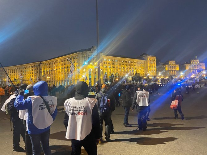 Ukrayna’da Protestolar Devam Ediyor: 40 Polis Yaralandı