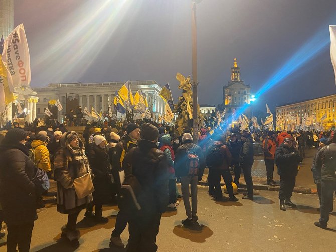 Ukrayna’da Protestolar Devam Ediyor: 40 Polis Yaralandı