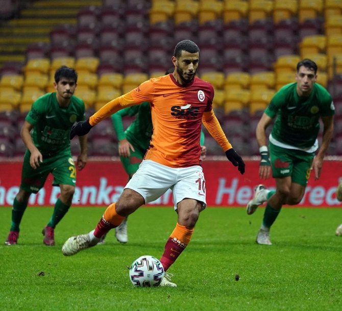 Ziraat Türkiye Kupası: Galatasaray: 1 - Darıca Gençlerbirliği: 0 (İlk Yarı)