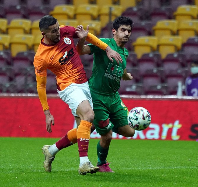 Ziraat Türkiye Kupası: Galatasaray: 1 - Darıca Gençlerbirliği: 0 (İlk Yarı)