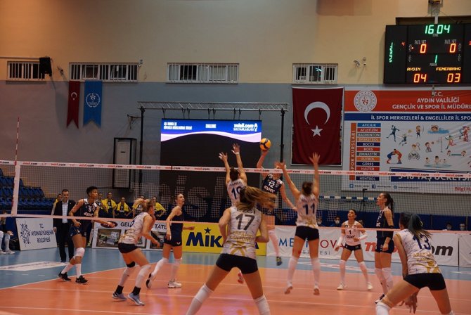 Sultanlar Ligi: Aydın Bbs: 1 - Fenerbahçe Opet: 3