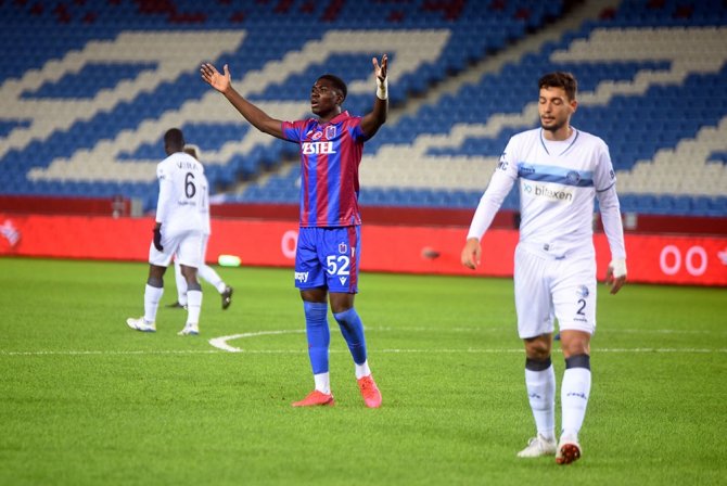 Ziraat Türkiye Kupası: Trabzonspor: 0- Adana Demirspor: 0 (İlk Yarı)