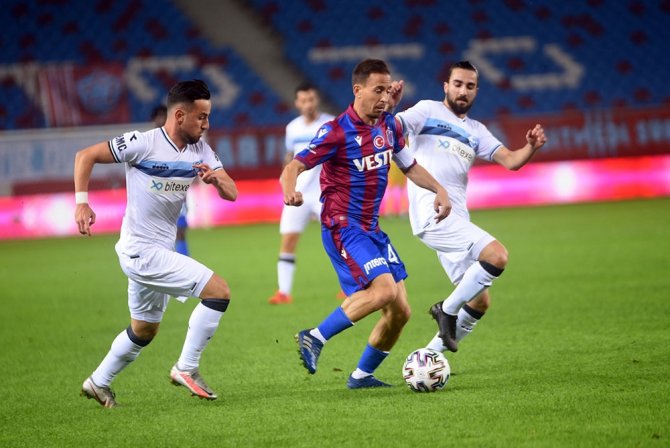Ziraat Türkiye Kupası: Trabzonspor: 0- Adana Demirspor: 0 (İlk Yarı)