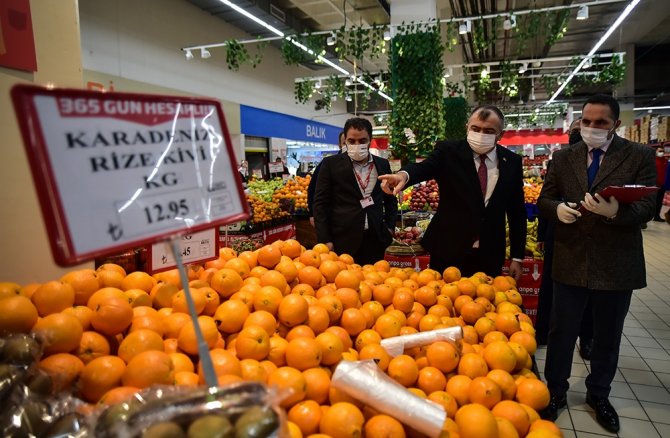 Ticaret Bakanlığından 81 İlde Eş Zamanlı Fahiş Fiyat Denetlemesi