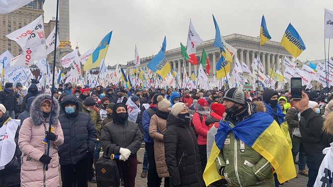 Ukrayna’daki Eylemler 22’inci Gününde De Devam Ediyor