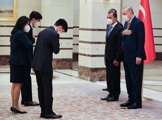 Cumhurbaşkanı Erdoğan, El Salvador Büyükelçisini Kabul Etti
