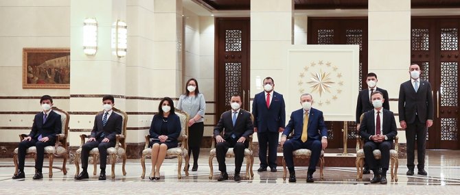 Cumhurbaşkanı Erdoğan, El Salvador Büyükelçisini Kabul Etti