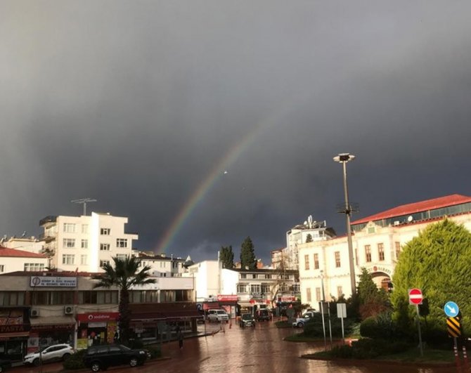 Sinop’ta Gökkuşağı Güzelliği