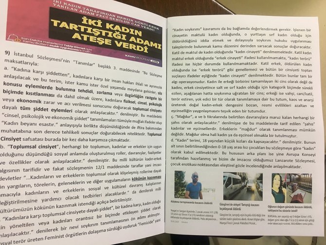 İstanbul Sözleşmesi Karşıtı Kitapçıklar Tbmm’de Dağıtıldı