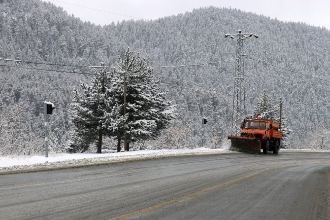 Zigana Dağı Beyaza Büründü