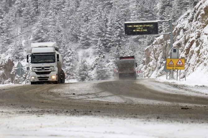 Zigana Dağı Beyaza Büründü