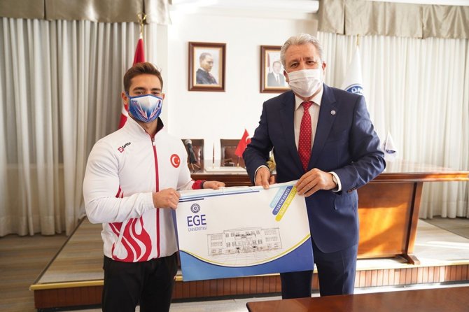 Artistik Cimnastik Milli Takımı İlk Ziyaretini Ege’ye Yaptı