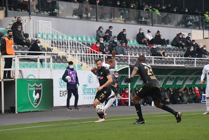 Süper Lig: Yukatel Denizlispor: 1 - Ankaragücü: 2 (Maç Sonucu)