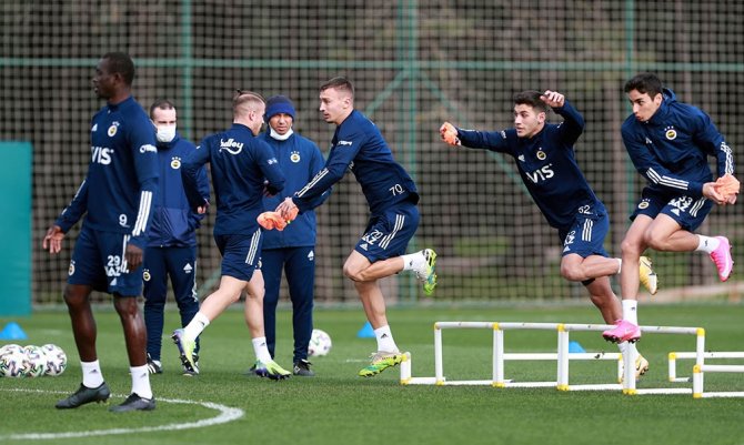 Fenerbahçe’de Sosa, Novak, Thiam Ve Perotti Bireysel Çalıştı