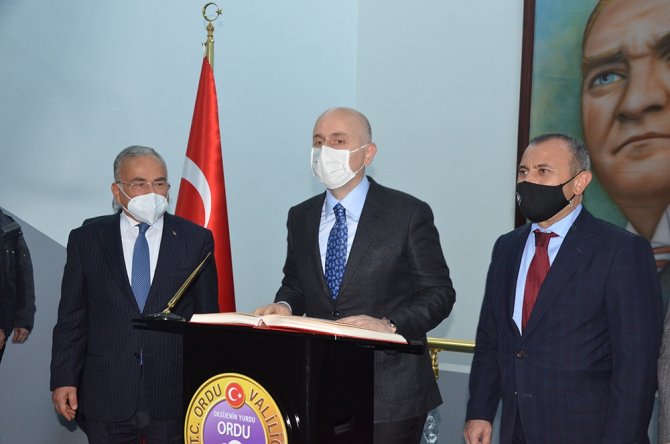 Bakan Karaismailoğlu Ordu’da