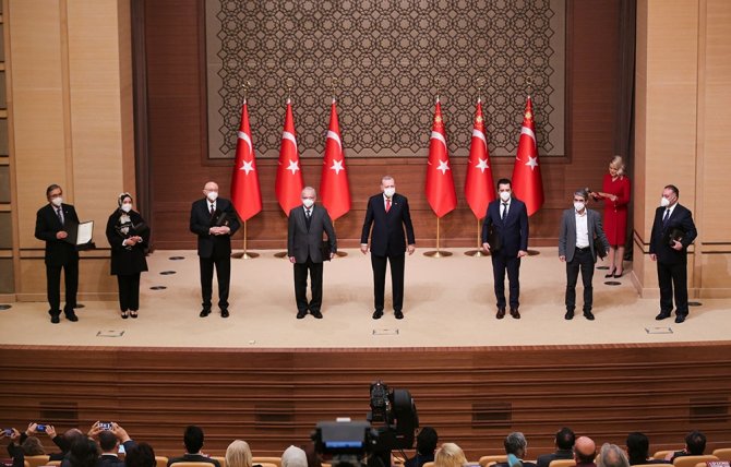 Cumhurbaşkanı Erdoğan, Kültür Ve Sanat Büyük Ödülleri Töreninde Konuştu