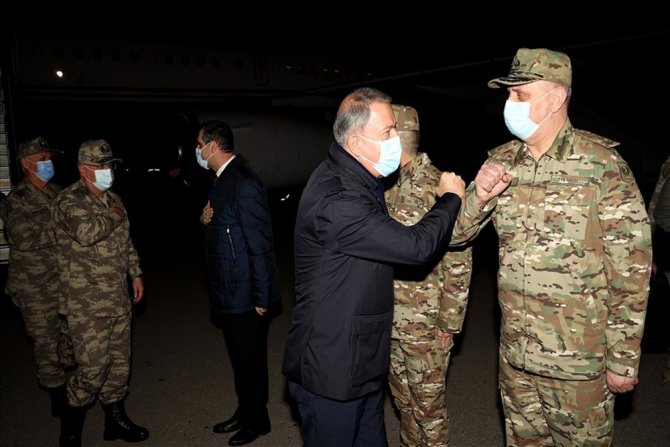 Akar Ve Komuta Kademesinden Sürpriz Azerbaycan Ziyareti