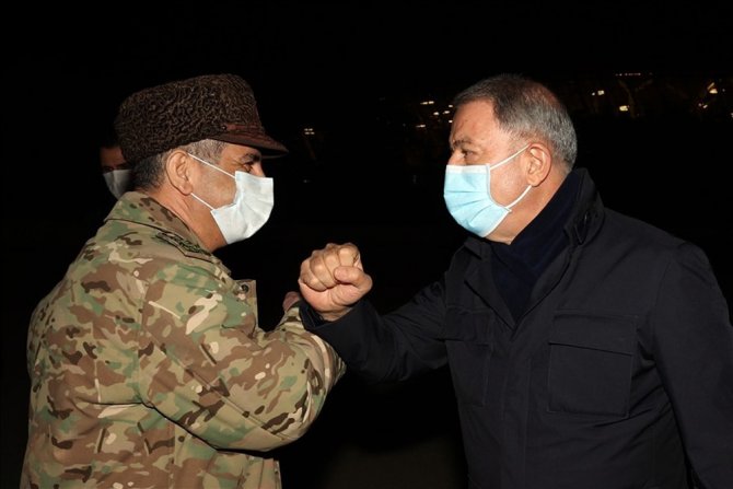 Akar Ve Komuta Kademesinden Sürpriz Azerbaycan Ziyareti