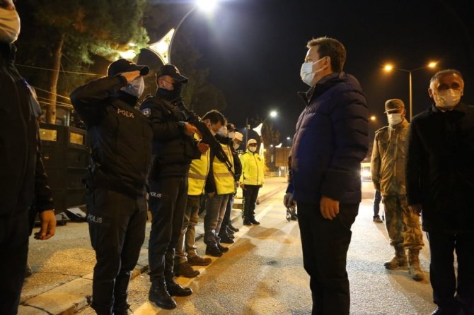 Vali Enver Ünlü’den Yılbaşı Ziyaretleri