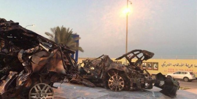 Süleymani’nin İçinde Bulunduğu Araç Bağdat Havalimanı Yolu Üzerine Konuldu