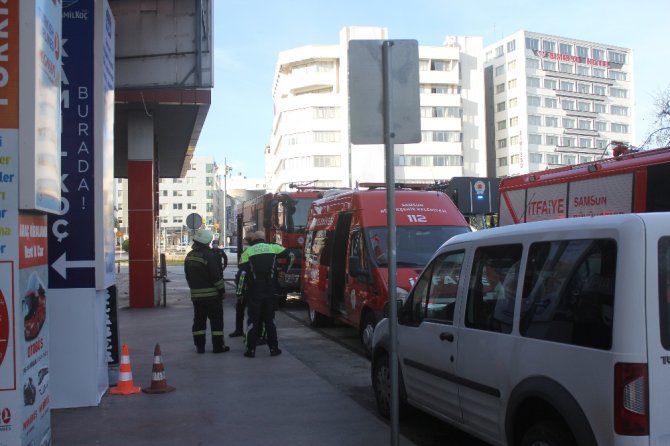 Samsun’da Lokantada Yangın Paniği