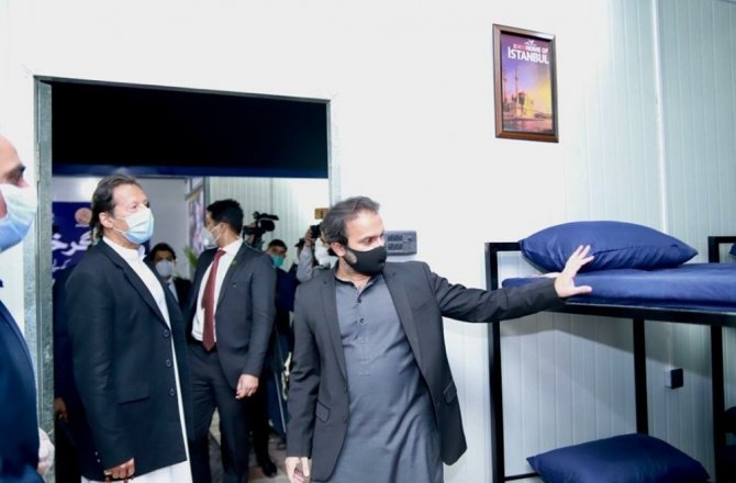 Tika Pakistan’da Evsizler İçin Konaklama Tesisi Açtı