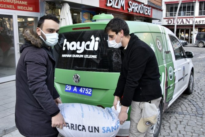 Gümüşhane’de Sokak Hayvanları Kısıtlamada Aç Kalmayacak