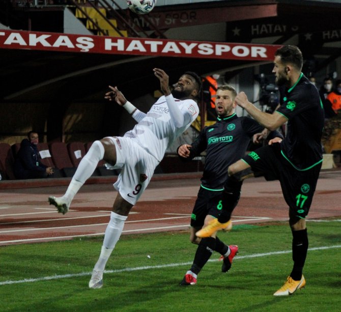 Süper Lig: A. Hatayspor: 2- İh Konyaspor: 1 (Maç Sonucu)