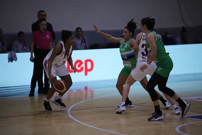 Kadınlar Basketbol Süper Ligi: Elazığ İl Özel İdare: 91 - İzmit Belediyespor: 82