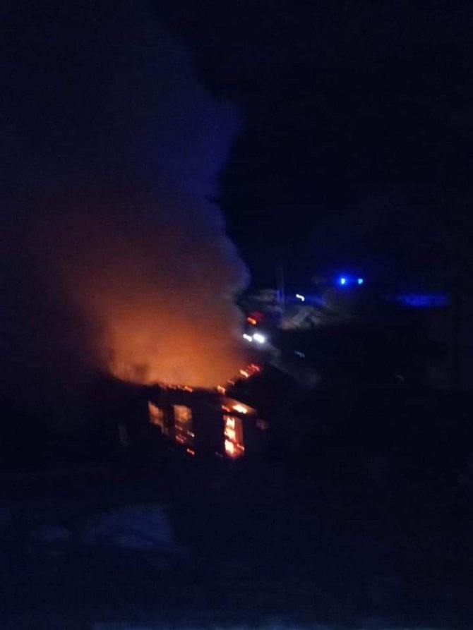 Trabzon’da Yangın: 1 Ölü