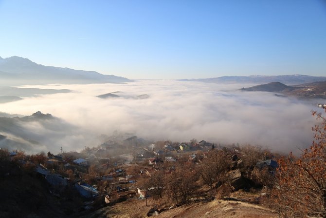 Tunceli’de Sis Denizi, Şehir Kayboldu