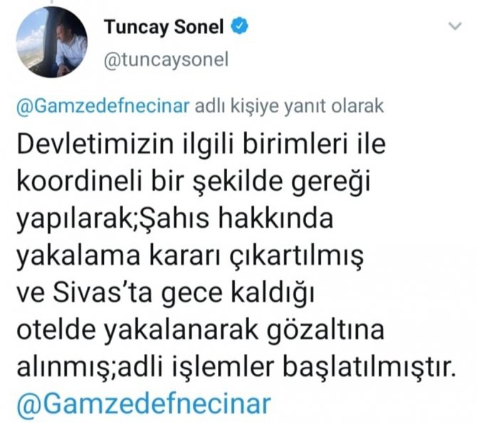 Eşine Ölüm Tehditleri Savuran Koca Yakalandı