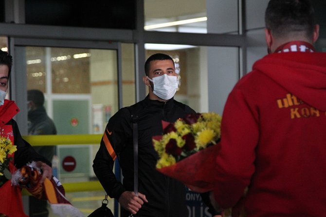 Galatasaray Kafilesi Konya’ya Geldi