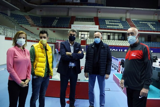 Guidetti’den A Milli Erkek Voleybol Takımı’na Ziyaret