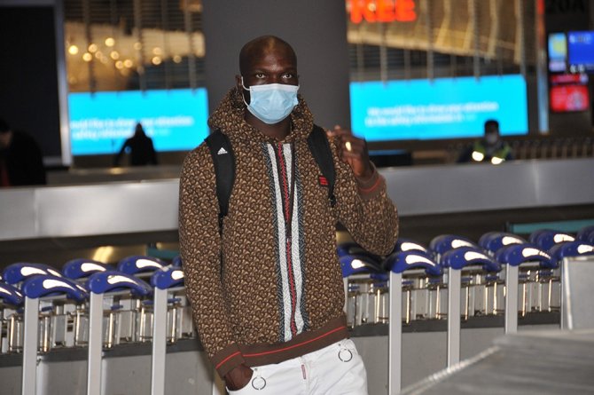 Aboubakar, İstanbul’a Döndü