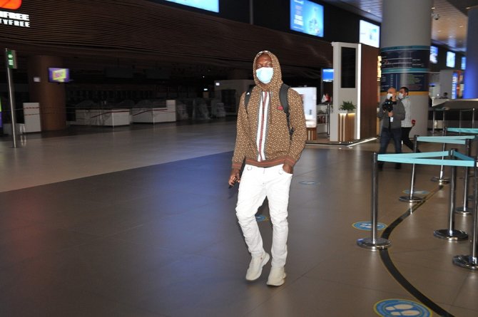 Aboubakar, İstanbul’a Döndü