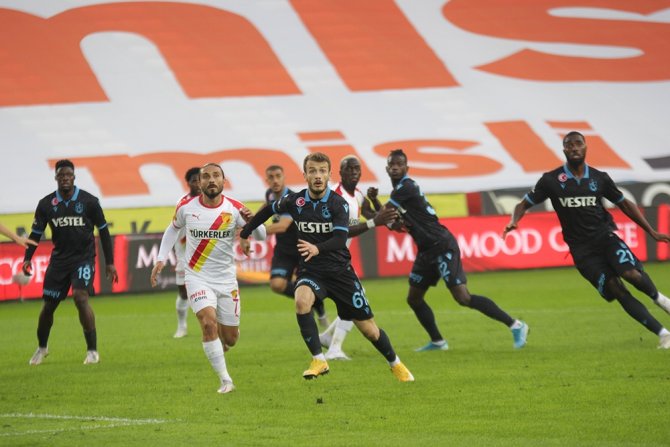 Süper Lig: Trabzonspor: 1 - Göztepe: 0 (Maç Sonucu)