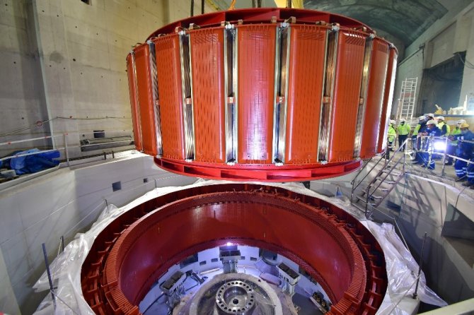 Yusufeli Barajında Son 7 Metreye Girildi