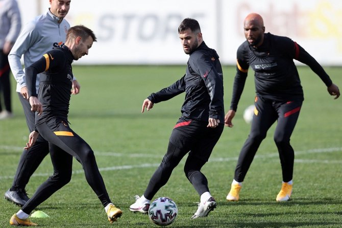 Galatasaray Taktik Çalıştı