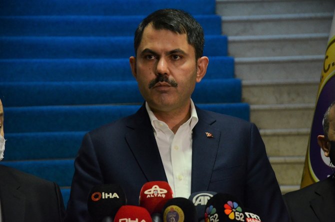 Bakan Kurum: “Taşkın Riski Altında Olan Binaların Yıkımını 3 Ay İçerisinde Tamamlıyoruz”