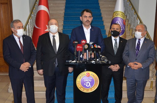 Bakan Kurum: “Taşkın Riski Altında Olan Binaların Yıkımını 3 Ay İçerisinde Tamamlıyoruz”