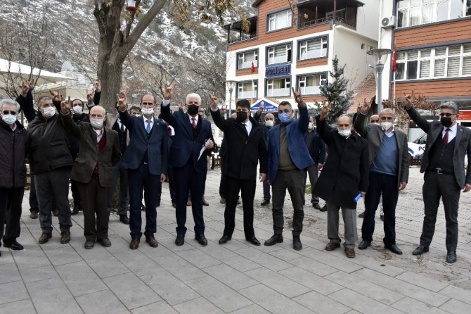 Mhp Gümüşhane Teşkilatı’ndan Polise Destek