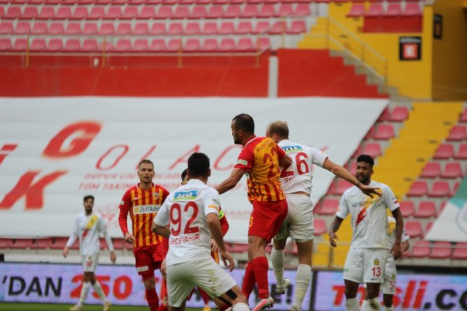 Süper Lig: Kayserispor: 1 - Yeni Malatyaspor: 0 (Maç Sonucu)
