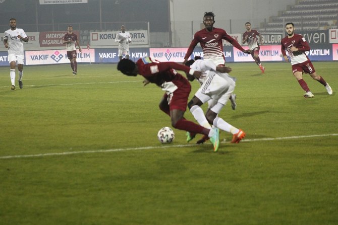 Süper Lig: A. Hatayspor: 2 - Beşiktaş: 2 (Maç Sonucu)