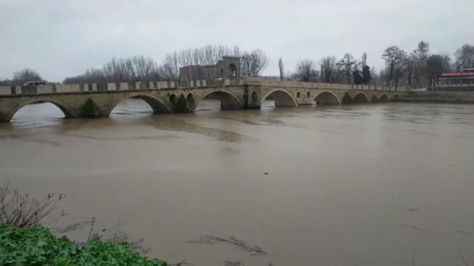 Tunca Nehri İçin "Sarı Alarm"