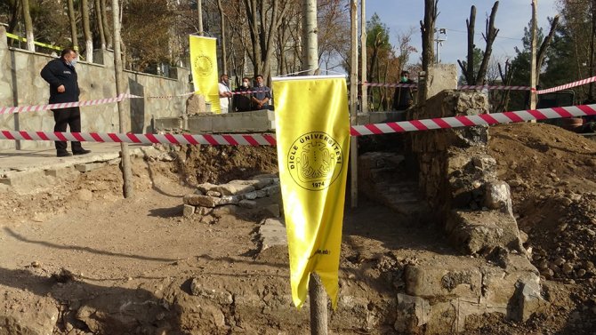 Diyarbakır’da Sultan 1’inci Kılıçarslan’ın Mezar Aramalarında Kalıntılar Bulundu