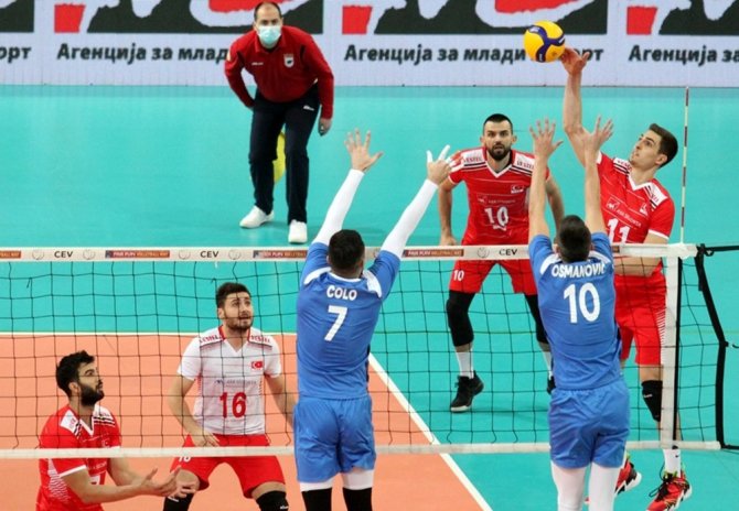 A Milli Erkek Voleybol Takımı, Avrupa Şampiyonası Elemeleri’ne Galibiyetle Başladı