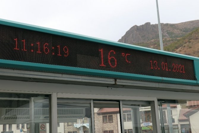 Gümüşhane’de Son 60 Yılın Sıcaklık Rekoru Kırıldı